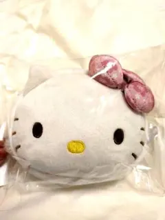 ハローキティミニポーチ(カラナビ付フェイスポーチ)和柄