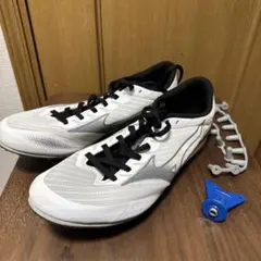 Mizuno 陸上スパイク ホワイト ブラックのサムネイル
