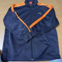 PUMA ジャージ ネイビー/オレンジ