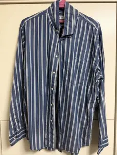 ユニクロ ストライプシャツ