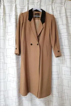 グレー ロングコート