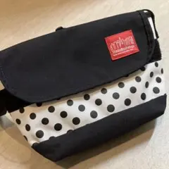 マンハッタンポーテージ ドット柄 メッセンジャーバッグ ショルダーバッグ