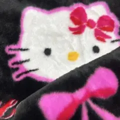 激レア ハローキティ ひざ掛け毛布 ブランケット アクリル100% レトロ