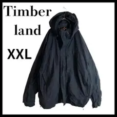 TimberlandティンバーランドXXL防水マウンテンパーカー刺繍ロゴブラック