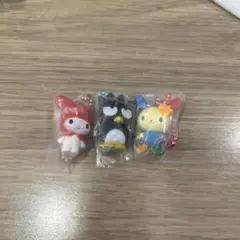 サンリオキャラクターズ マスコット&グミ　3個セット　※グミなし