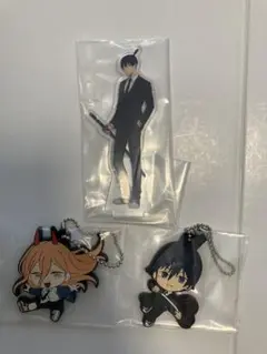 一番くじ　チェンソーマン　ラバーストラップ アクリルスタンド　アキ　パワー