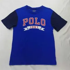 ★ POLO RALPH LAUREN 1967ロゴTシャツ キッズ ブルー系