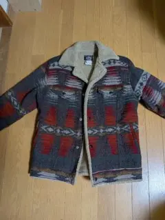 Johnson Woolen Mills ボアジャケット M