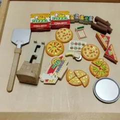 シルバニア　ピザ屋さん　小物セット
