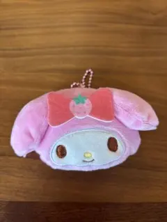 マイメロディ ぬいぐるみ ストラップ付き - メルカリ