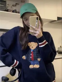 SHEIN ニット クマ