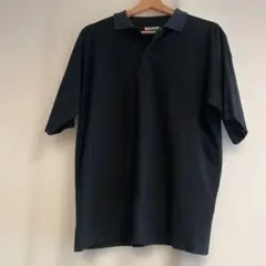 AURALEE ポロシャツ サイズ3 ブラック　黒