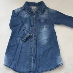 next デニムブルー 長袖シャツ 95cm