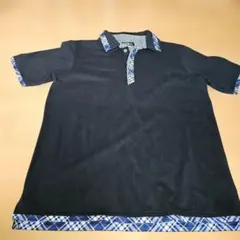 TK MIX PICE ポロシャツ XL　メンズ　紺　ワールド　半袖　トップス