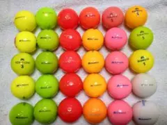 kasco　KIRA　特Ａ級23球、Ａ級品7球　ロストボール合計30球