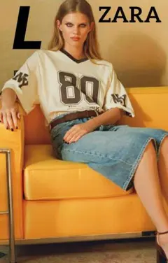 ZARA NEW YORK VARSITY Tシャツ