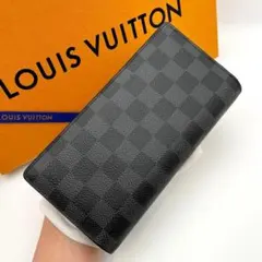 希少 正規品 ルイヴィトン RFID ブラザNM 3D ダミエ 長財布 ブラック