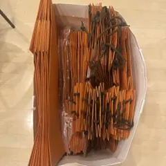 HERMES エルメス オレンジ 紙袋 小物・アクセサリー用 105枚セット