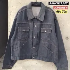 【USA製】44サイズ 80s jcpenney ブラック デニムジャケット USA製】44サイズ 80s jcpenney ブラック デニムジャケット 2025年最新