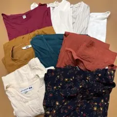 ユニクロ　ワンピース、トップス　9点まとめ売り