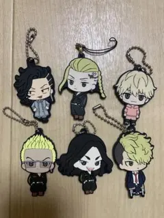 東京リベンジャーズ ラバー ストラップ 6個セット