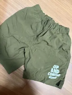 ハイキング　キッズ　ナイロンハーフパンツ　140 カーキ