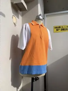 ハーフジップのイタリアシャツ