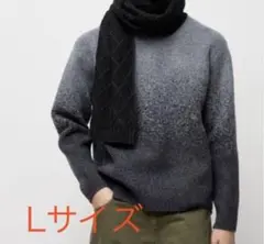 ユニクロ　JWアンダーソン スフレヤーングラデーションクルーネックセーター