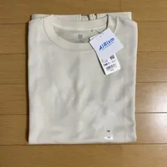 ユニクロ　キッズ　エアリズムコットンクルーネックTシャツ　160