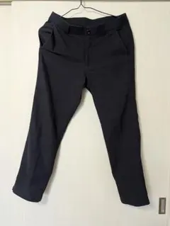 メンズ　スラックス　ストレッチタイプ/ ネイビー L