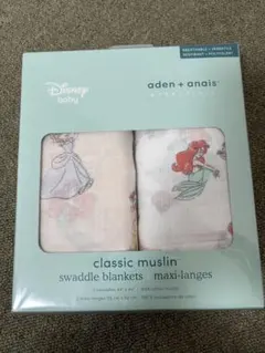 Disney baby aden + anais おくるみ 2枚セット