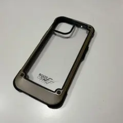 ROOT CO. iPhone 15ケース ストラップホルダー付き