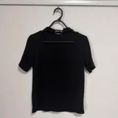 半袖カットソー ブラック Mサイズ