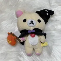リラックマ　プライズ　ハロウィン帽子コレクションぬいぐるみ　コリラックマ