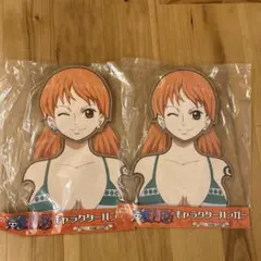 ONE PIECE　木製　キャラクターハンガー　ナミ　セット