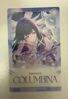 原神　ホヨランド　2026 おみくじ　ランダムフォトカード　コロンビーナ