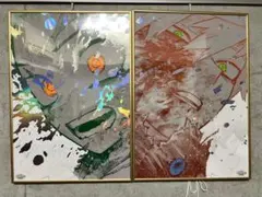 アートスタイルポスター 2枚組 フレーム付き