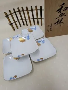 九谷焼 武腰潤 豆皿揃 お多福 小皿 銘々皿 陶芸 和食器 - メルカリ