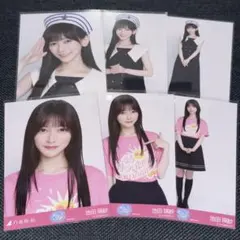 乃木坂46 生写真 池田瑛紗 大阪Tシャツ 大阪ver.コーデ 6種コンプ