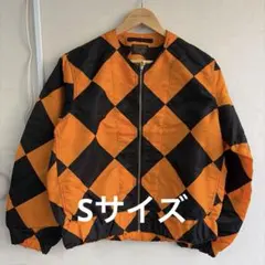 REAL SIMONS G1ラインクルーマン ジャケット チェッカーフラッグ M REAL SIMONS G1ラインクルーマン ジャケット チェッカーフラッグXL