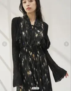 snidel レーストリムクロップドカーディガンのサムネイル