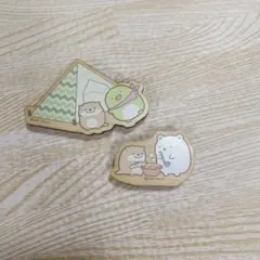 すみっコぐらし 木製マグネット 2個セット