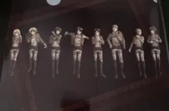 進撃の巨人クリアファイル SPECIAL EVENT リヴァイ サシ 超激レア
