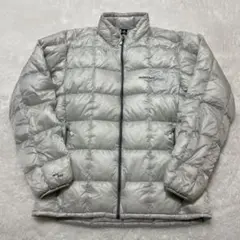 【人気色】美品 モンベル スペリオダウンジャケットXLライトグレー1101661
