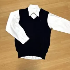 セレモニーウエア☆ワイシャツ＆ベスト2点セット（150サイズ）