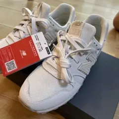 新品　New Balance WL373 ライトグレー24cm