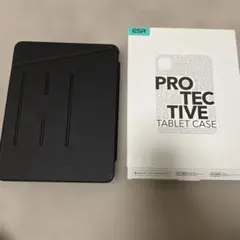 ESR iPad Air 11インチ 10.9インチ マグネットケース ブラック