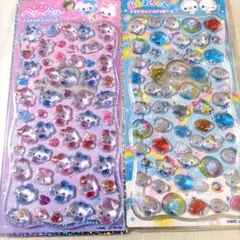 あわわちゃん&まじかるベリーベリーブチドロップシールセット♡正規品カミオジャパン