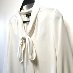 Theory セオリー 長袖 ボウタイ ブラウス ホワイト Sサイズ 日本製