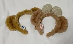 ディズニー　カチューシャ　フリーダッフィー& シェリーメイ